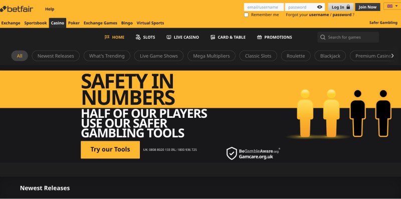 Înregistrează-te la Betfair și începe să joci 