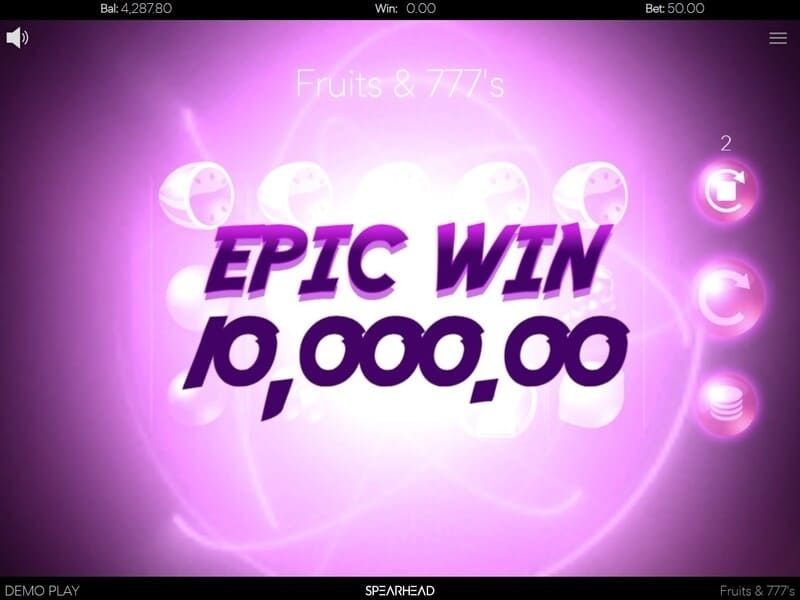 Scommesse su frutta e 777