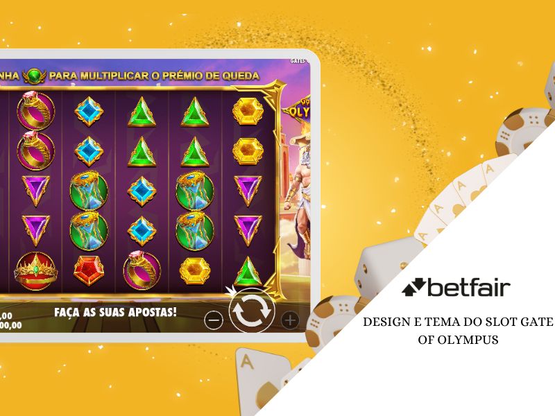 Design e tema do slot Gate of Olympus