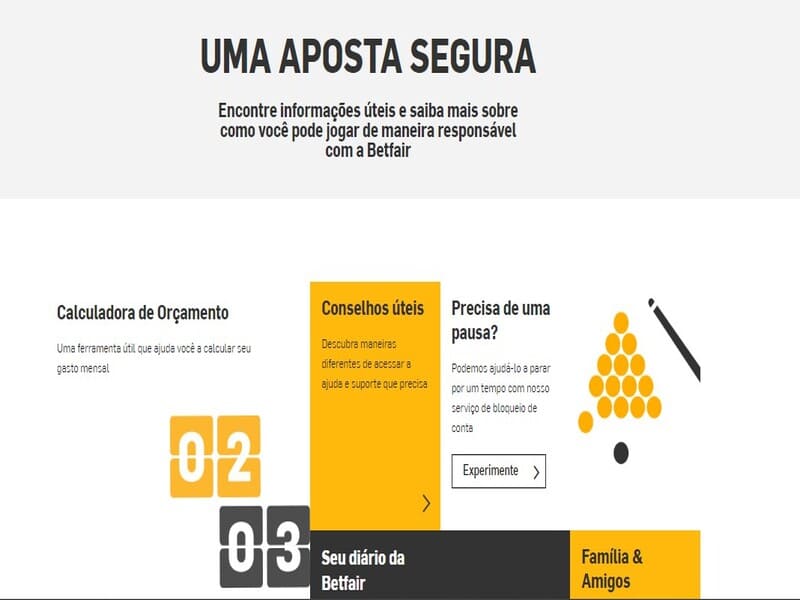 Aparecerá o formulário que deve ser preenchido para se registrar na Betfair