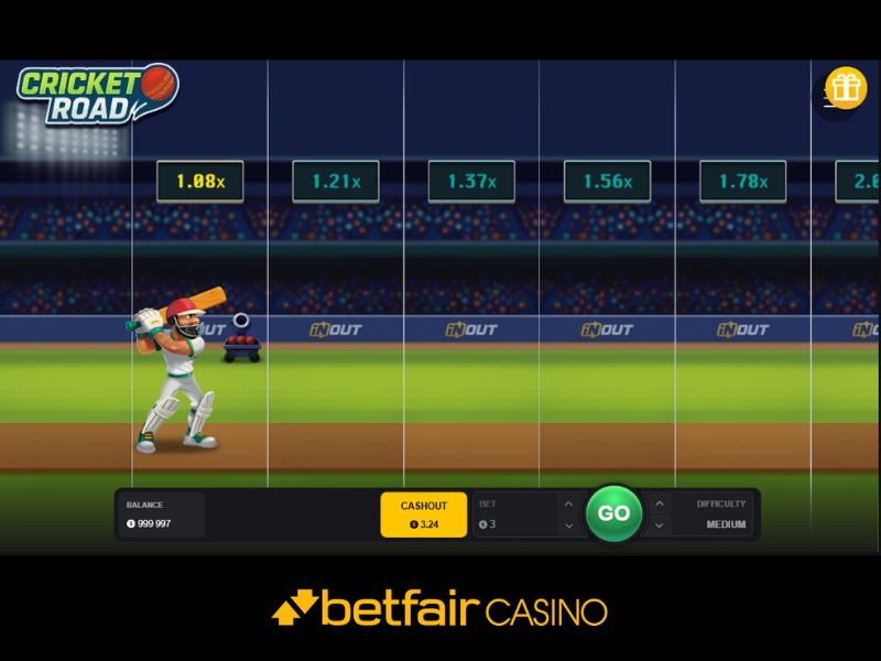 ক্রিকেট রোড স্লটের ডিজাইন এবং থিম