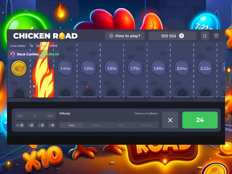 Çevrimiçi oyun Chicken Road